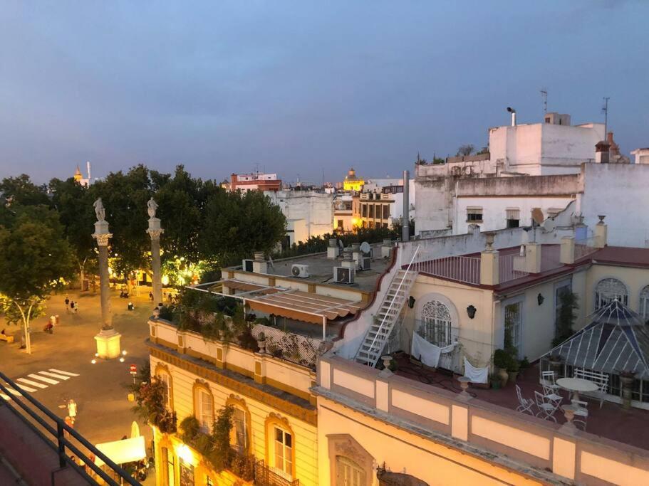 Luminoso Atico En Sevilla Centro Con Vistas A La Plaza Alameda De Hercules - Hasta 4 Personas" Bagian luar foto